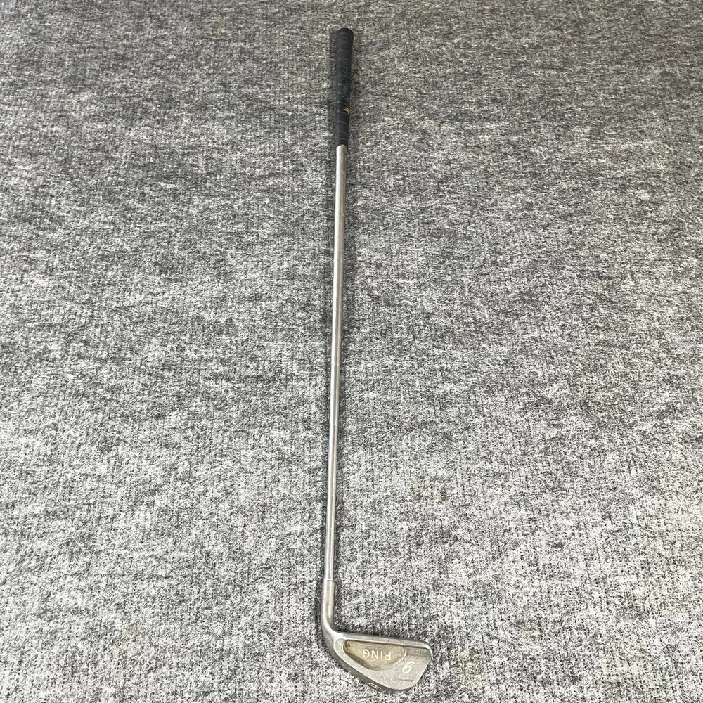 Ping Karsten III 9 Iron Black Dot  Right Handed Stiff Shaft Golf Club Vintage